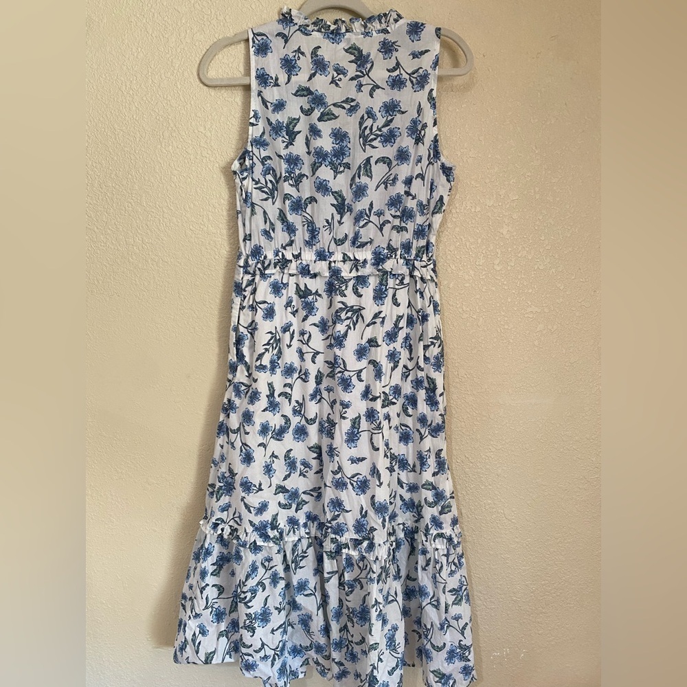 J. Crew Floral Sleeveless Maxi Dress - Picture 8 of 10